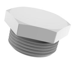 درپوش کور شش‌ضلعی پلی‌آمید (Blind Plugs, Hexagonal, Polyamide)